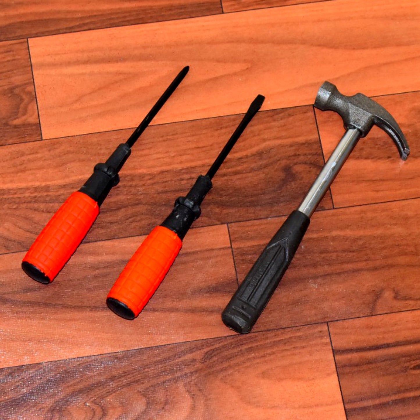 9176 Hand Tool Kit, Hammer, Screwdriver Set of 3 DeoDap
