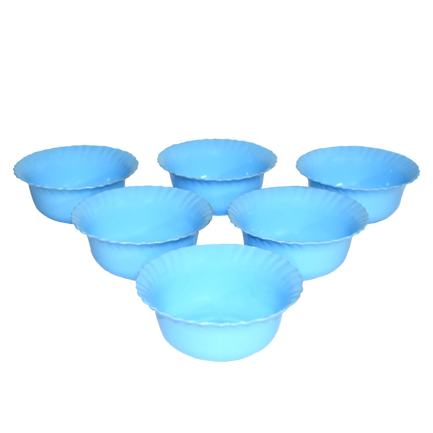2398 plastic Handmade Katori Serving/Snacks Bowl (Set of 6) DeoDap
